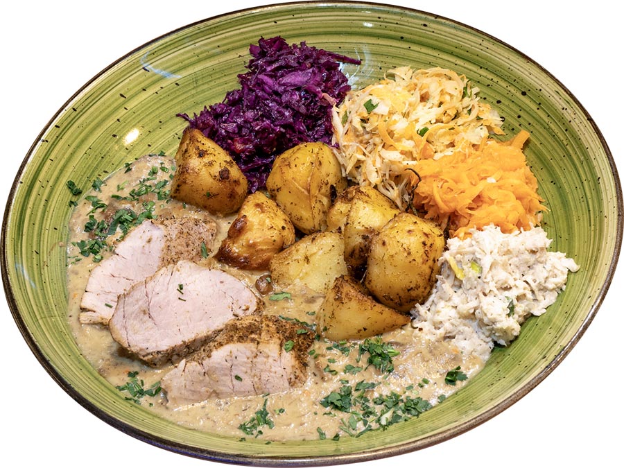 Polędwiczki w sosie borowikowym